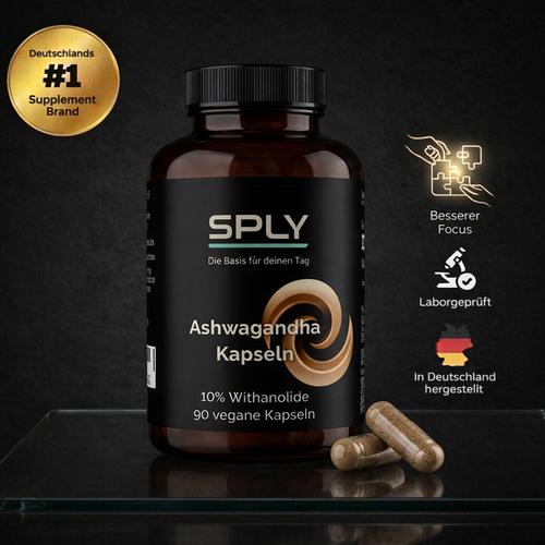Ashwagandha (10% Withanolide) - 90 vegane Kapseln