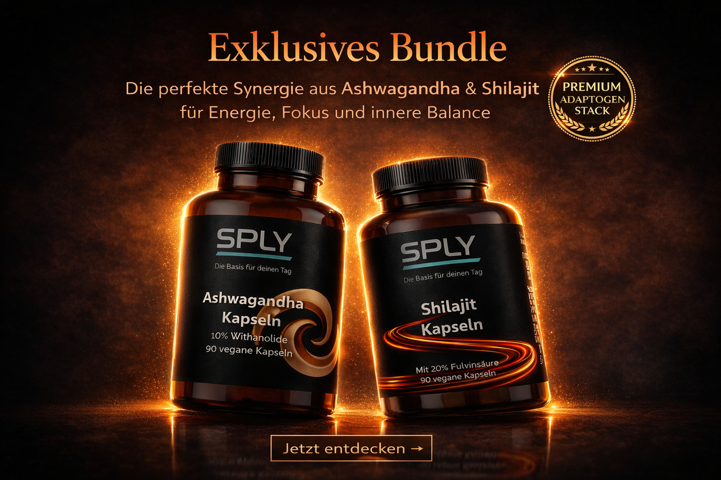 SPLY Ashwagandha & Shilajit – Exklusives Bundle